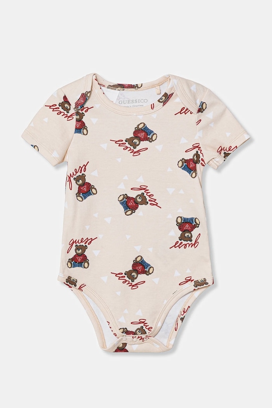 Chłopiec Guess dres niemowlęcy H6RW02.KA6W4.PPY2 beżowy