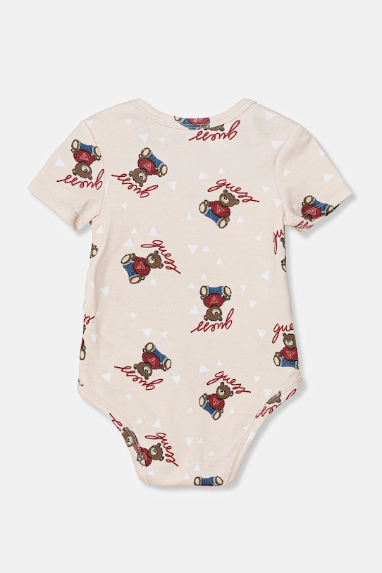 Guess dres niemowlęcy H6RW02.KA6W4.PPY2 beżowy