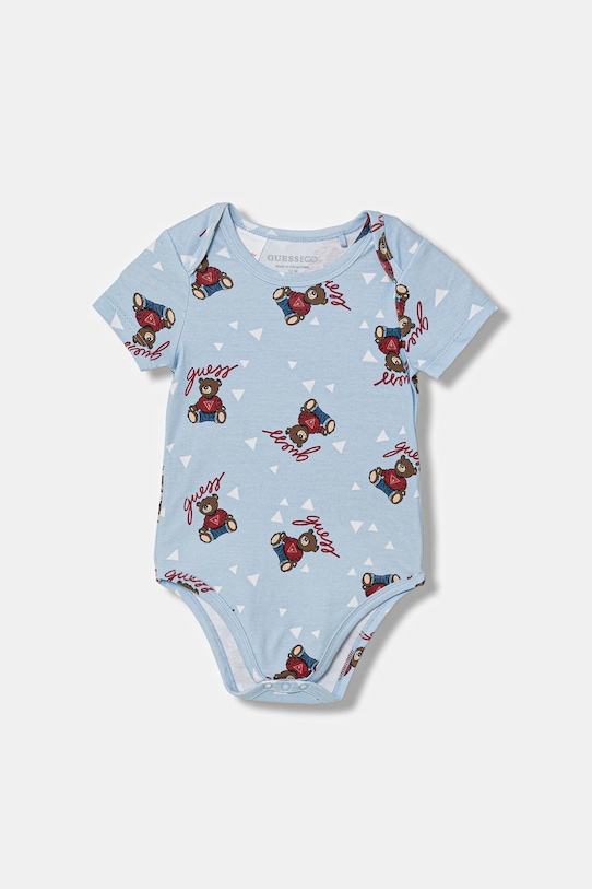 Chłopiec Guess dres niemowlęcy H6RW02.KA6W4.PPY2 niebieski