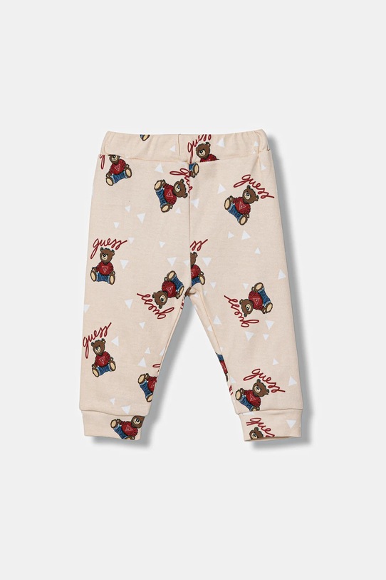 Chłopiec Guess komplet niemowlęcy H6RW03.KA6W4.PPY2 beżowy