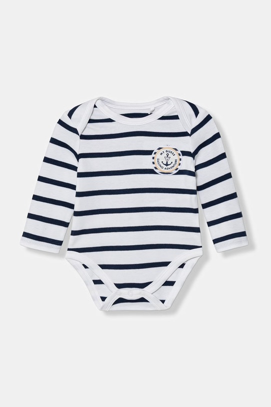 Dětská bavlněná souprava Guess 5-pack H6RW06.K85Z1.PPY2 námořnická modř SS26