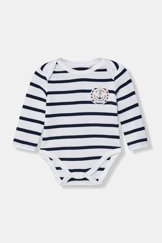 Dětská bavlněná souprava Guess 5-pack H6RW06.K85Z1.PPY2 námořnická modř SS26