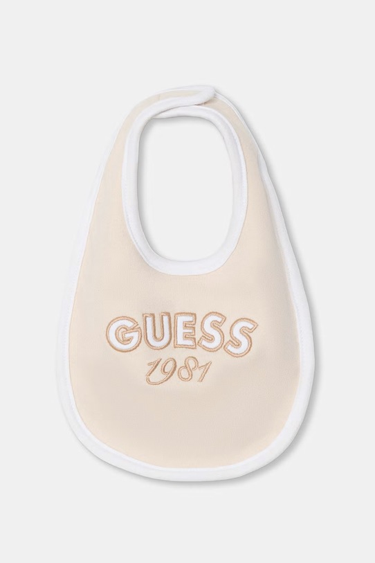 Guess komplet bawełniany niemowlęcy 5-pack H6RW06.K85Z1.PPY2 beżowy