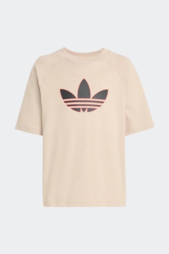 Chłopiec adidas Originals komplet bawełniany dziecięcy KD5764 beżowy