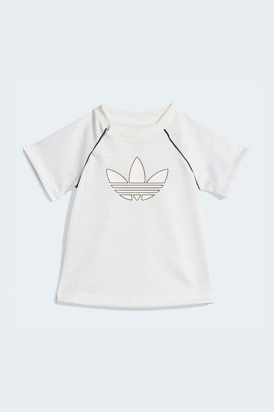 adidas Originals komplet dziecięcy KD3167 biały SS26