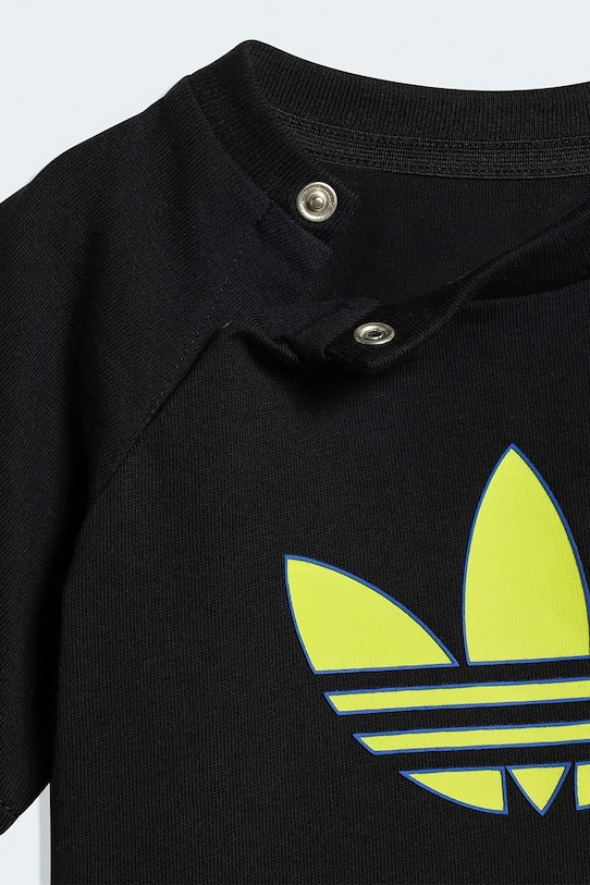 Chłopiec adidas Originals komplet bawełniany dziecięcy KD1040 czarny