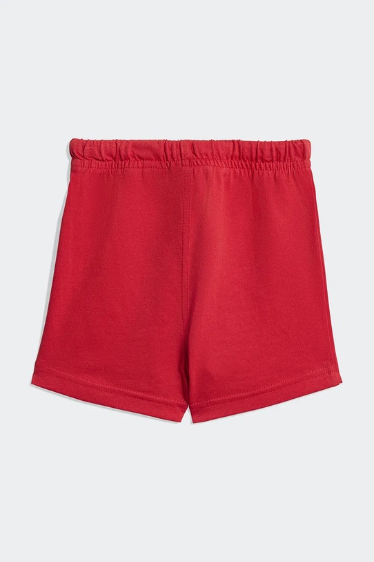 adidas Originals komplet bawełniany dziecięcy KD1035 czerwony