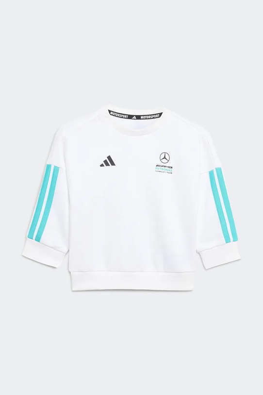Komplet trenirka za bebe s pamukom adidas Performance MERCEDES KE5934 bijela SS26