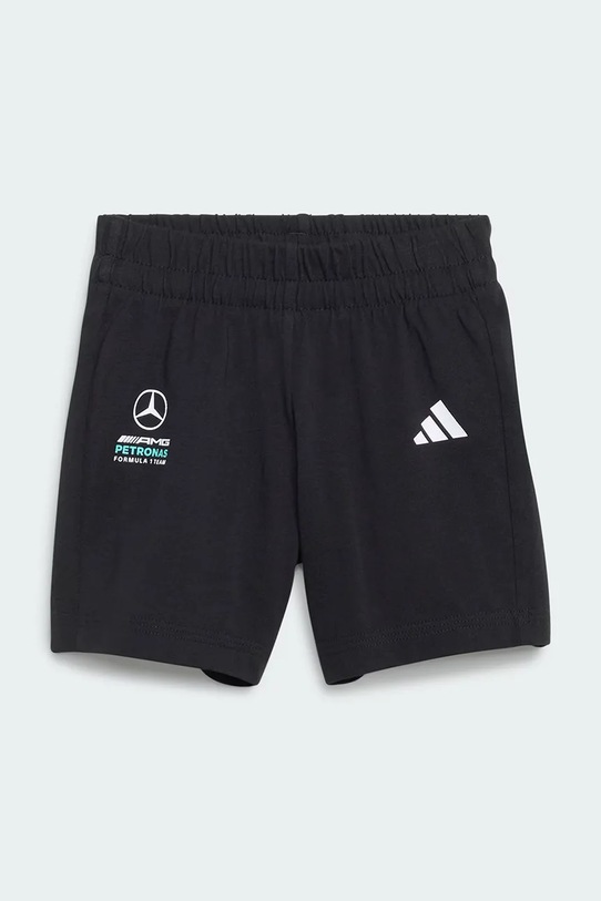 adidas Performance komplet bawełniany niemowlęcy MERCEDES czarny KE5931