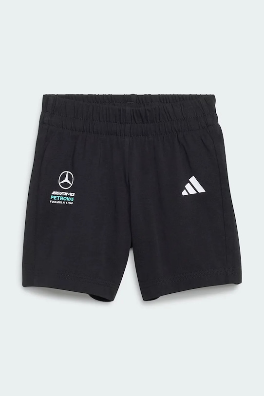 Dětská bavlněná souprava adidas Performance MERCEDES černá KE5931