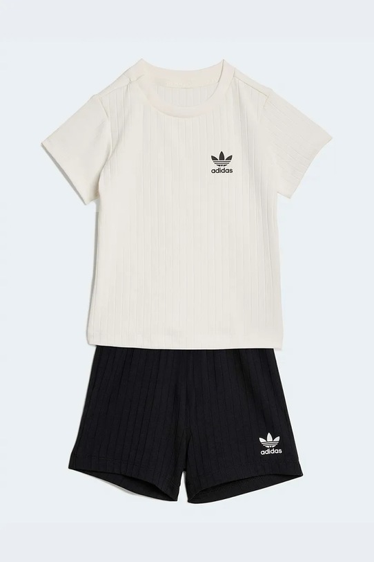 adidas Originals komplet dziecięcy aplikacja czarny KE4984