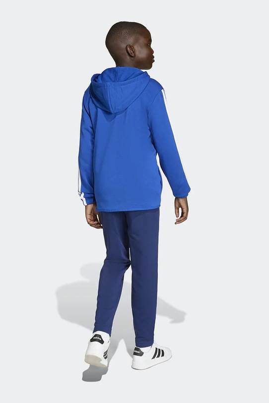 Dječja pamučna trenirka adidas KE0990 plava