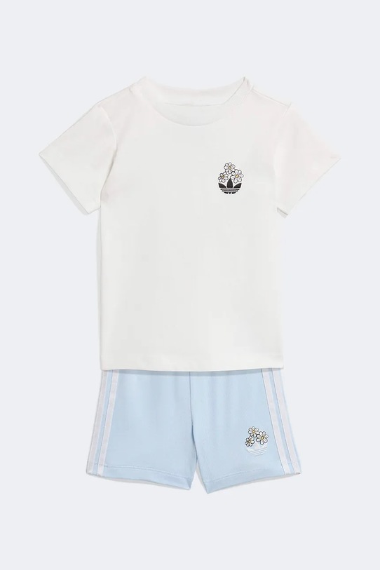 adidas Originals komplet bawełniany dziecięcy DISNEY nadruk biały KE0477