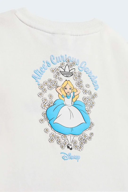 Детски памучен комплект adidas Originals DISNEY бял KE0477
