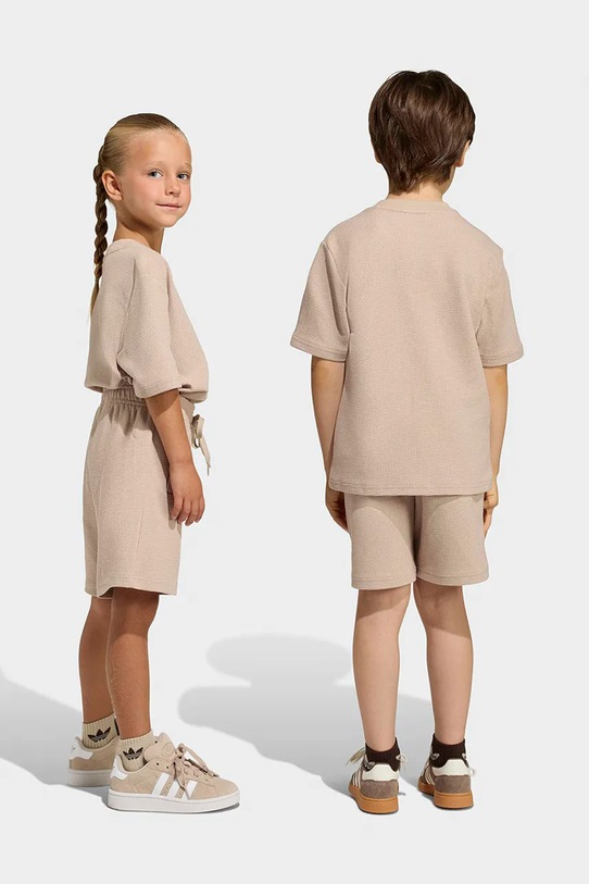 Παιδικό σετ adidas Originals KC8082 μπεζ