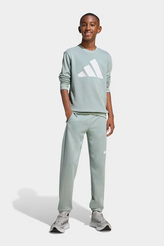 Παιδική φόρμα adidas στάμπα τιρκουάζ KS0401