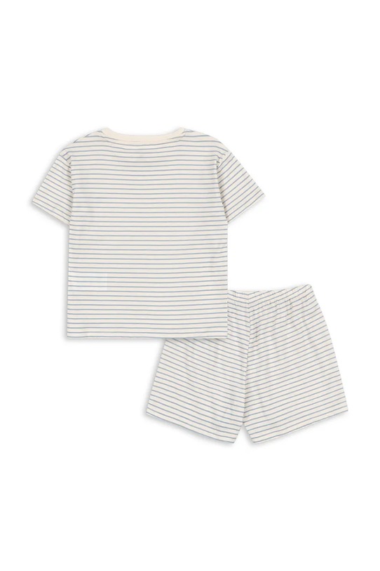 Konges Sløjd komplet bawełniany dziecięcy FAMO SET GOTS KS104805.PPY2 niebieski SS26