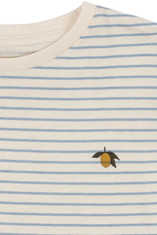 Chłopiec Konges Sløjd komplet bawełniany dziecięcy FAMO SET GOTS KS104805.PPY2 niebieski