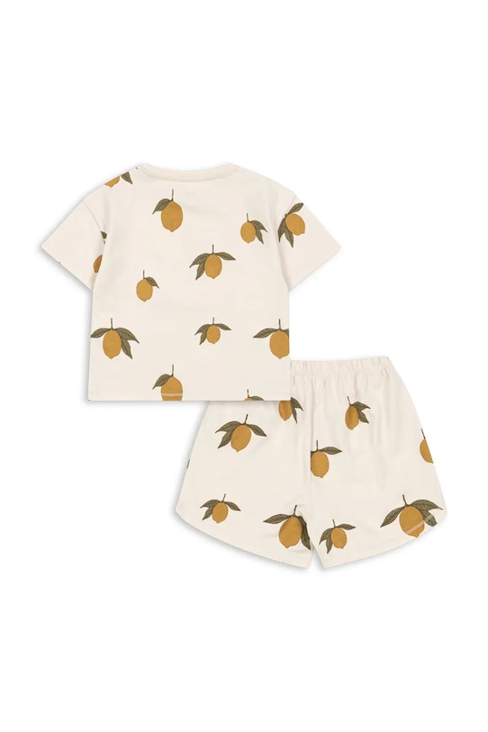 Konges Sløjd komplet dziecięcy LIN SET GOTS KS104934.PPY2 beżowy SS26