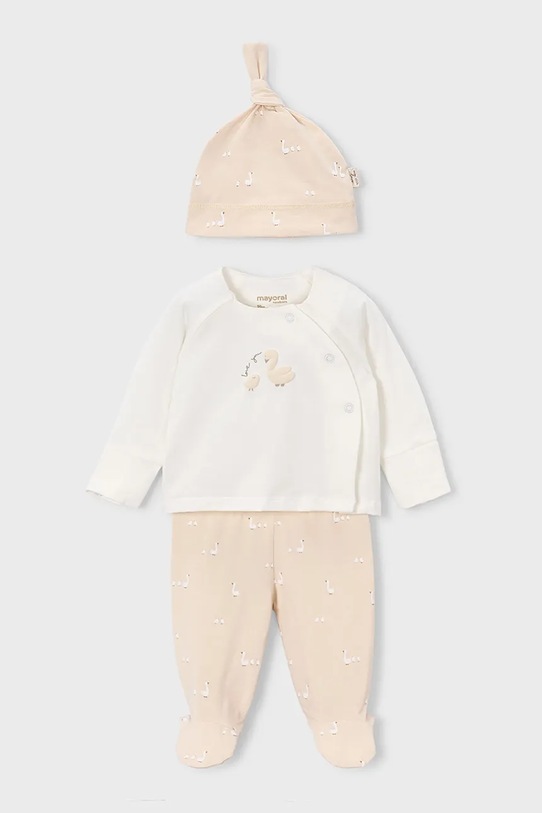 Mayoral Newborn compleu bebe imprimeu bej 1506.1A.Newborn.PPY2