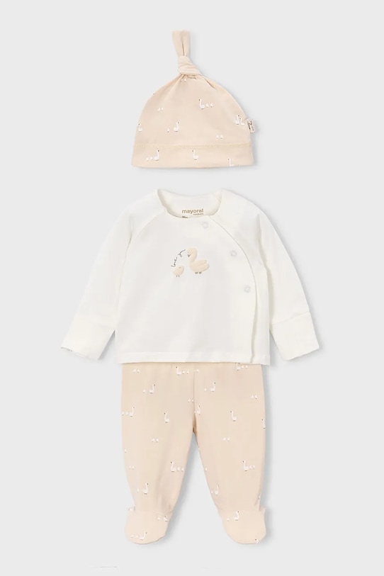 Mayoral Newborn compleu bebe imprimeu bej 1506.1A.Newborn.PPY2
