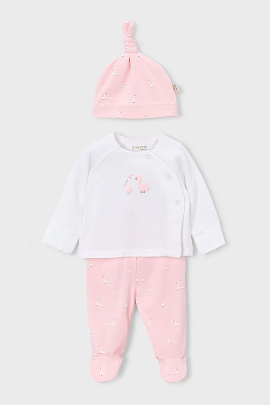 Mayoral Newborn compleu bebe imprimeu roz 1506.1A.Newborn.PPY2