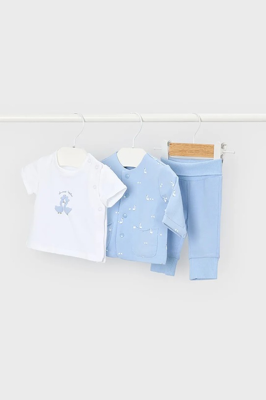 Комплект для немовлят Mayoral Newborn з еластаном блакитний 1894.1A.Newborn.PPY2