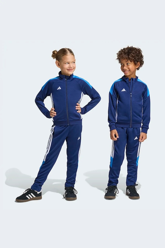 adidas Performance tepláková souprava dětská námořnická modř KC7193