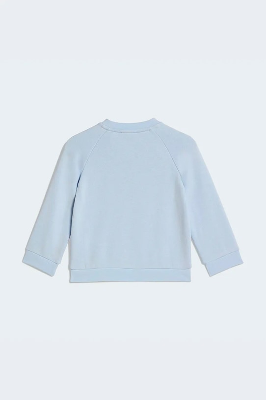 Мальчик adidas Originals спортивный костюм для детей с хлопком KD1042 голубой