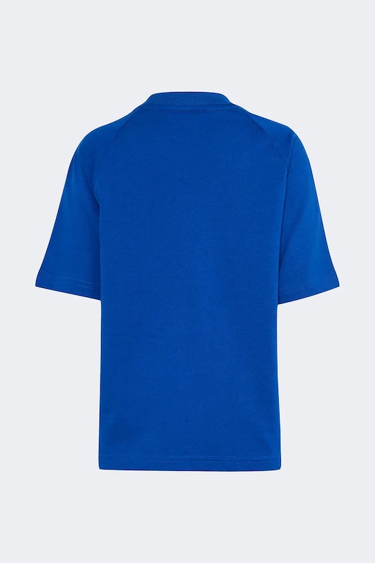 Дитячий бавовняний комплект adidas Originals темно-синій KD5763