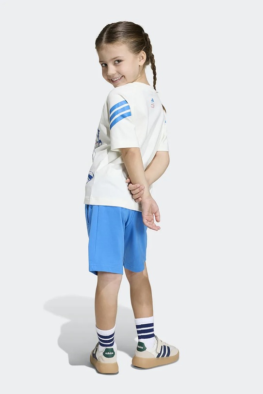 adidas komplet bawełniany dziecięcy Marvel JZ3573 beżowy