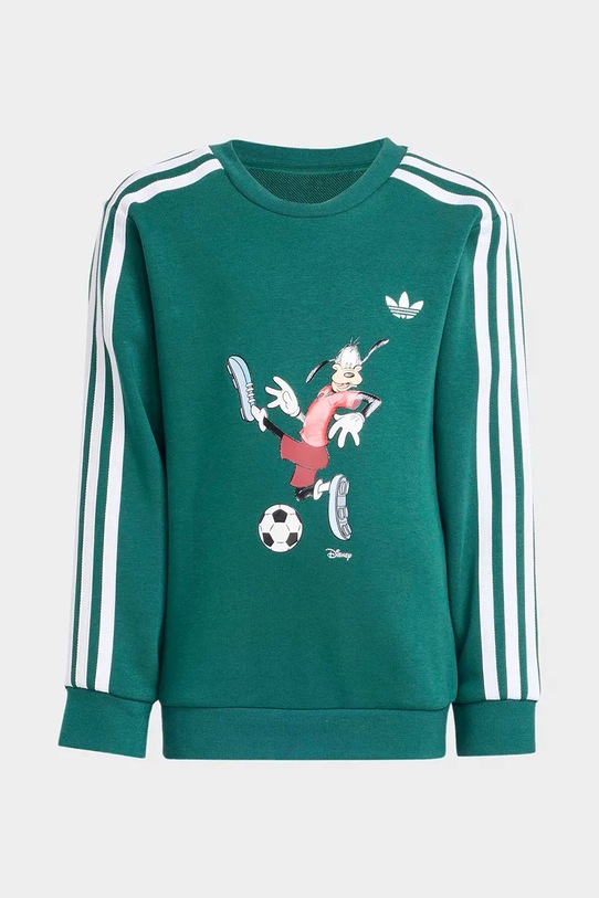 Chłopiec adidas Originals dres dziecięcy KC8430 zielony