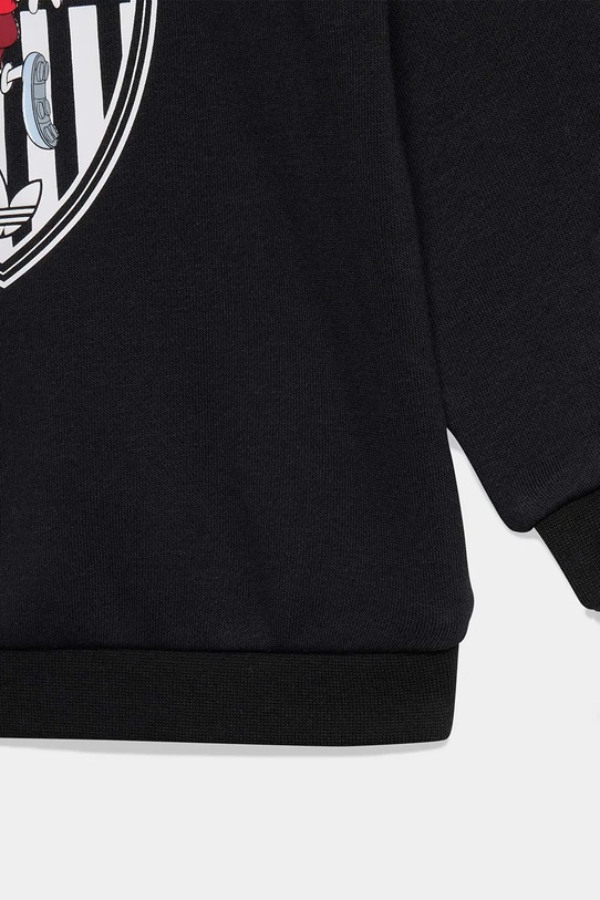 adidas Originals спортивный костюм для детей с хлопком KC8424 чёрный