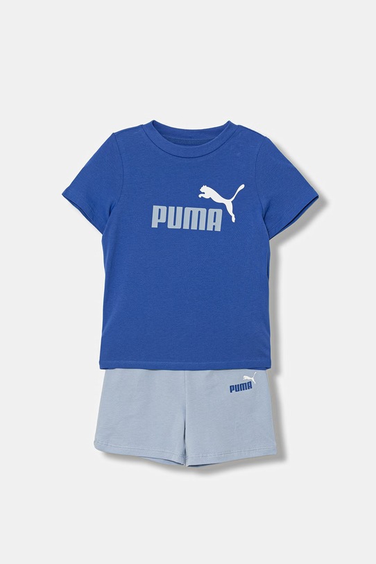 Detská bavlnená súprava Puma ESS 2-pak bavlna modrá 686285
