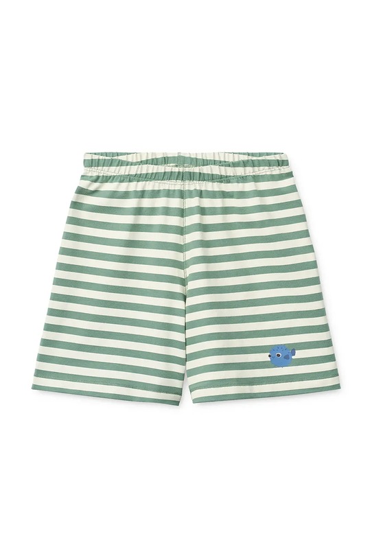 BIMBA Liewood set quotidiano per bambini in cotone con elastan Ilford Placement Set LW20729.PPY2 verde