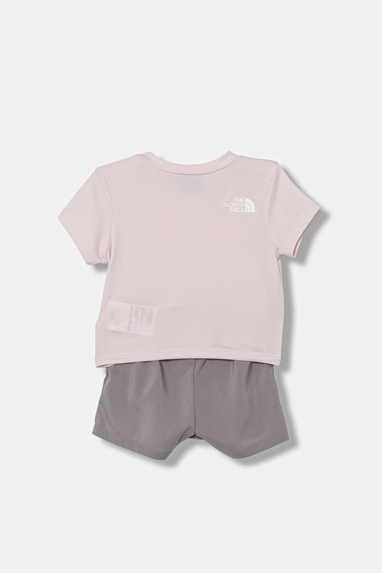 The North Face komplet codzienny niemowlęcy BABY 24/7 SET NF0A8FYRMC11 różowy SS26