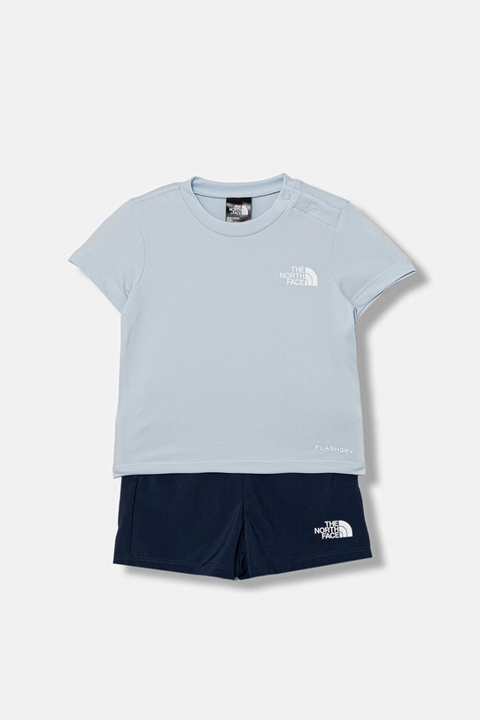 The North Face komplet niemowlęcy BABY 24/7 SET niebieski NF0A8FYRMC81
