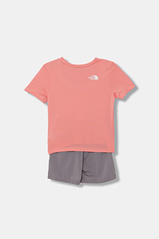 The North Face komplet dziecięcy KID 24/7 SET NF0A8FYSMAO1 różowy SS26