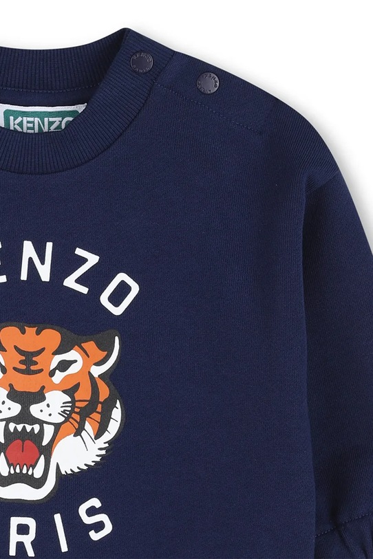Kenzo kids komplet dresowy dziecięcy bawełniany granatowy K61720.71.81