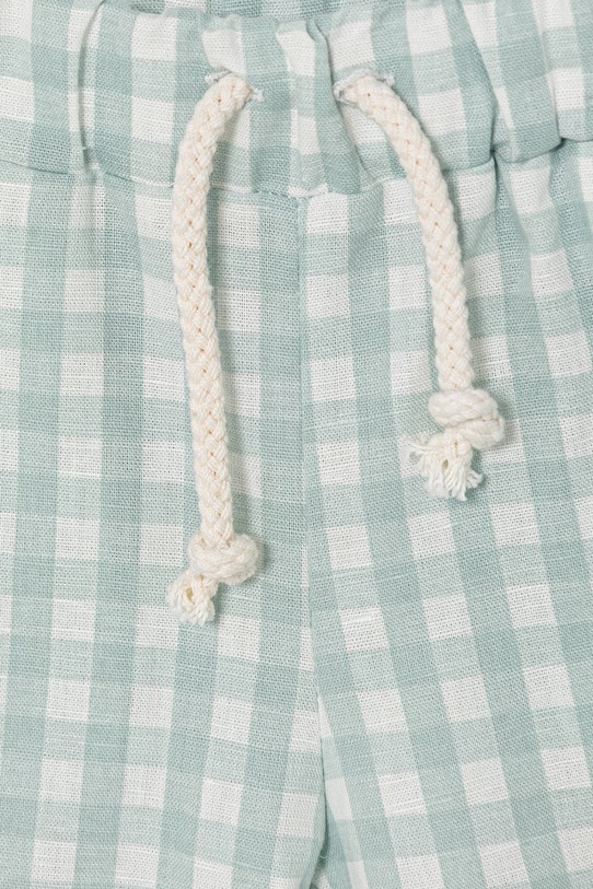 Αγορίστικα Παιδικό σετ με πρόσμιξη λινού Jamiks FROLO FROLO.Komplet.JLI011.K τιρκουάζ