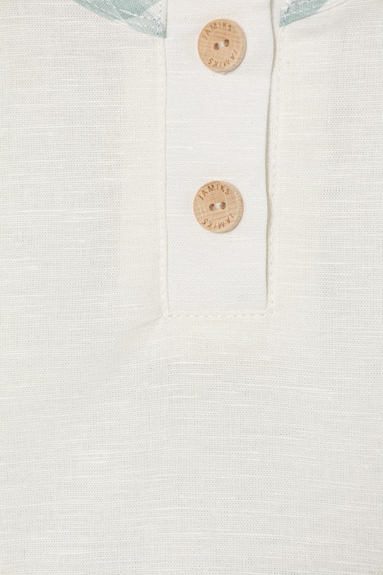 Παιδικό σετ με πρόσμιξη λινού Jamiks FROLO τιρκουάζ FROLO.Komplet.JLI011.K