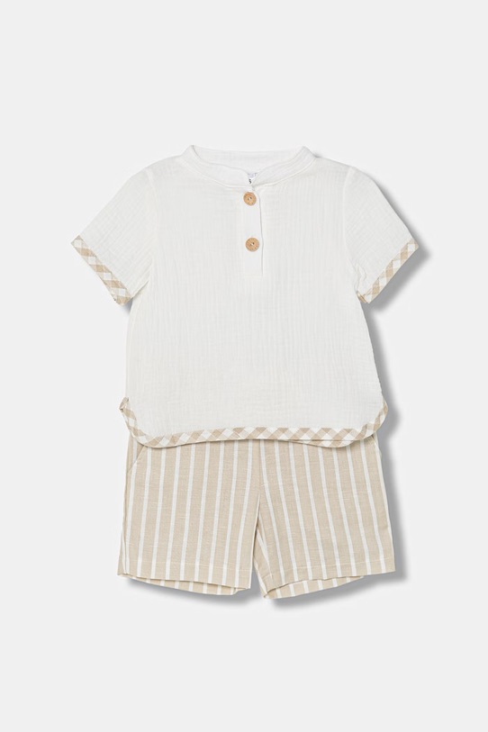 Παιδικό σετ Jamiks PERINI εμπριμέ μπεζ PERINI.Komplet.JLI158.K