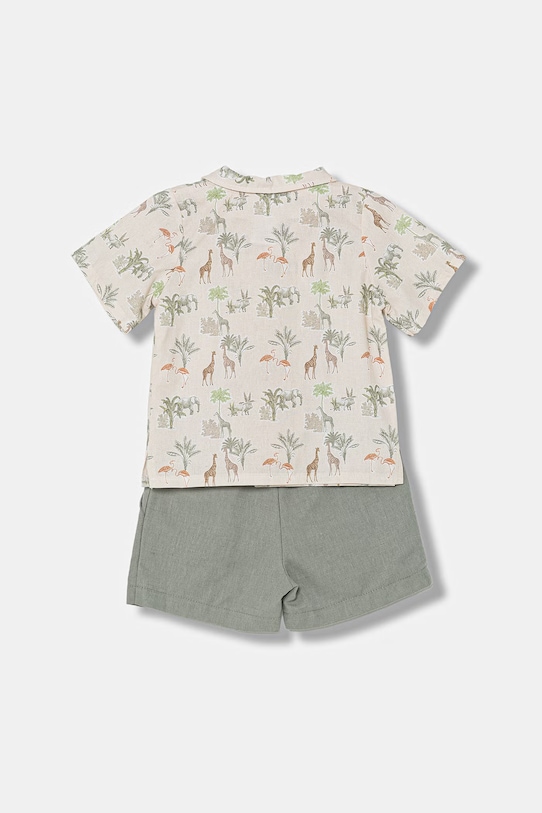 Παιδικό σετ με πρόσμιξη λινού Jamiks TULE 2-pack TULE.Komplet.JLI170.K μπεζ SS26