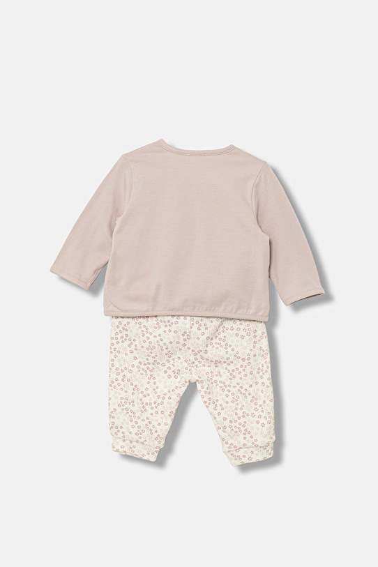 United Colors of Benetton komplet niemowlęcy bawełniany z elastanem różowy 366PAK01P.W.Stagionale