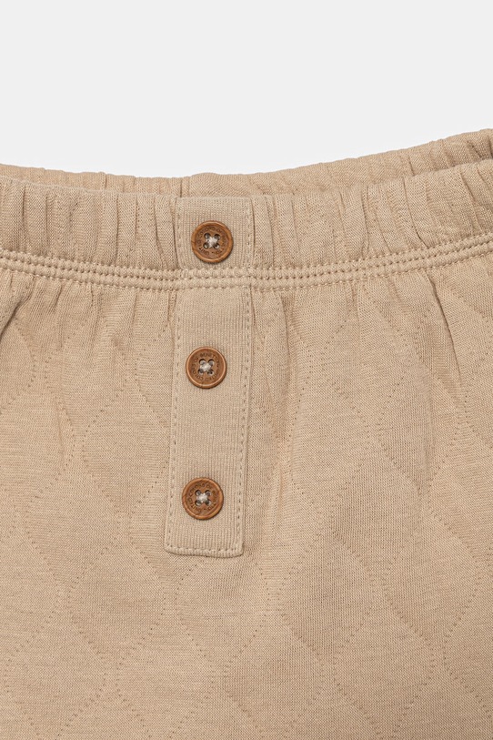 Chłopiec United Colors of Benetton komplet codzienny dziecięcy z bawełną 3TPMAK01M.W.Stagionale beżowy