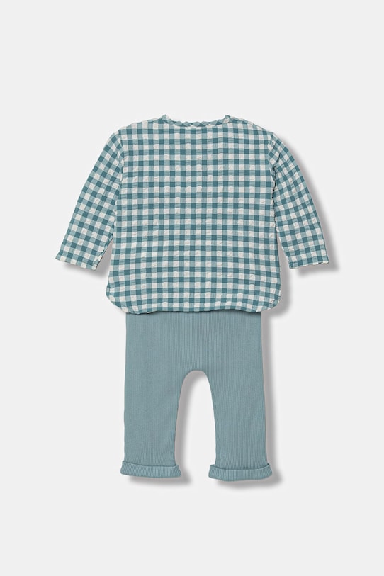 United Colors of Benetton súprava dojčenská 4WIDAK01L.W.Stagionale tyrkysová SS26