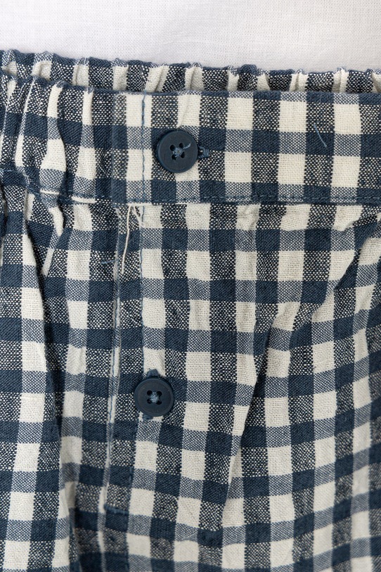 United Colors of Benetton komplet za dojenčke z lanom mornarsko modra 4T06AK003.W.Stagionale