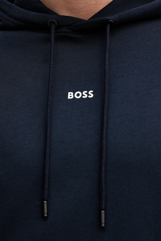 BOSS Orange dres bawełniany TracksuitWesmallhood 50541065