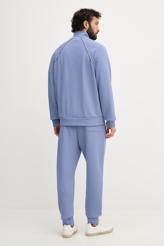 BOSS Green спортивний костюм чоловічий з бавовною SW_Tracksuit Set блакитний 50555906