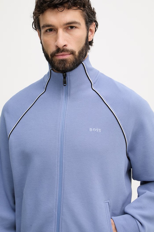 BOSS Green спортивний костюм чоловічий з бавовною SW_Tracksuit Set 50555906 блакитний